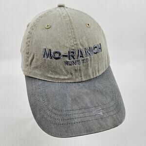 Port And Company Mo-Ranch Strapback Cap, Size Adjustable